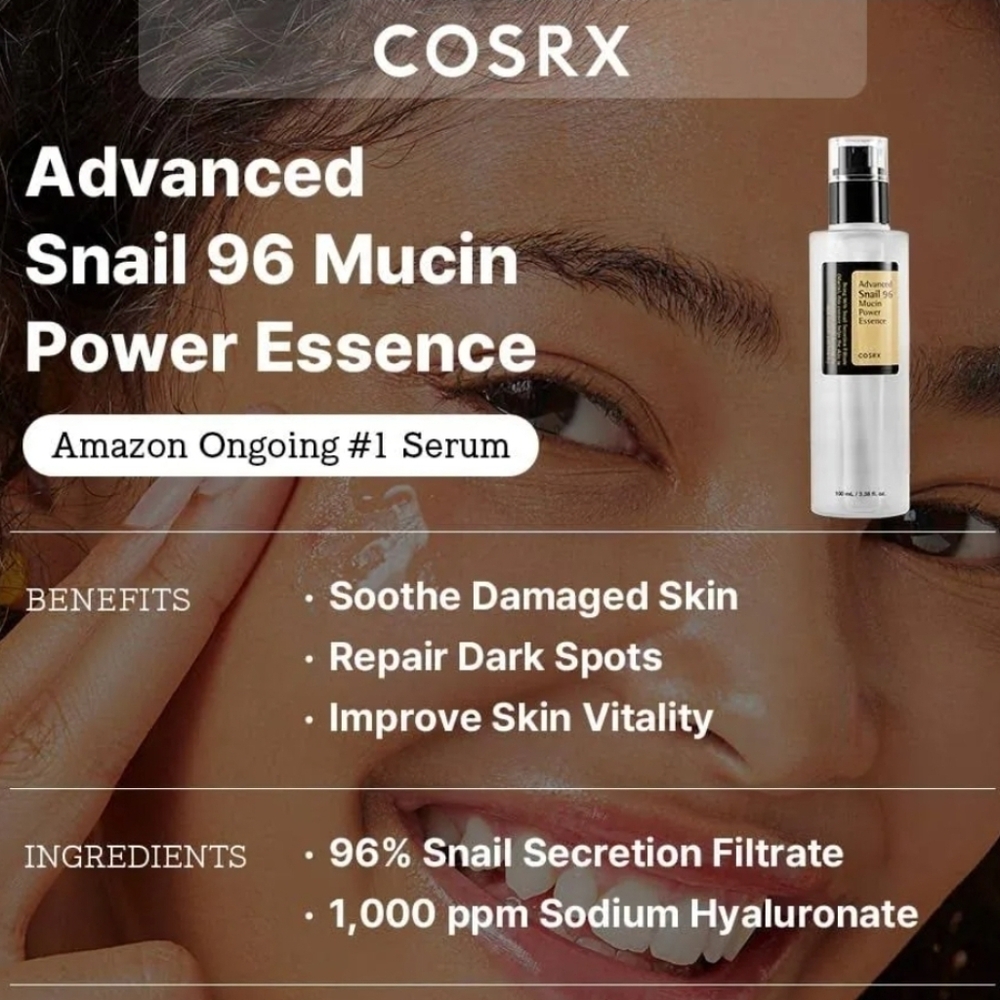 COSRX Advanced Snail 96 Mucin Power Essence - Picture 4 of 12